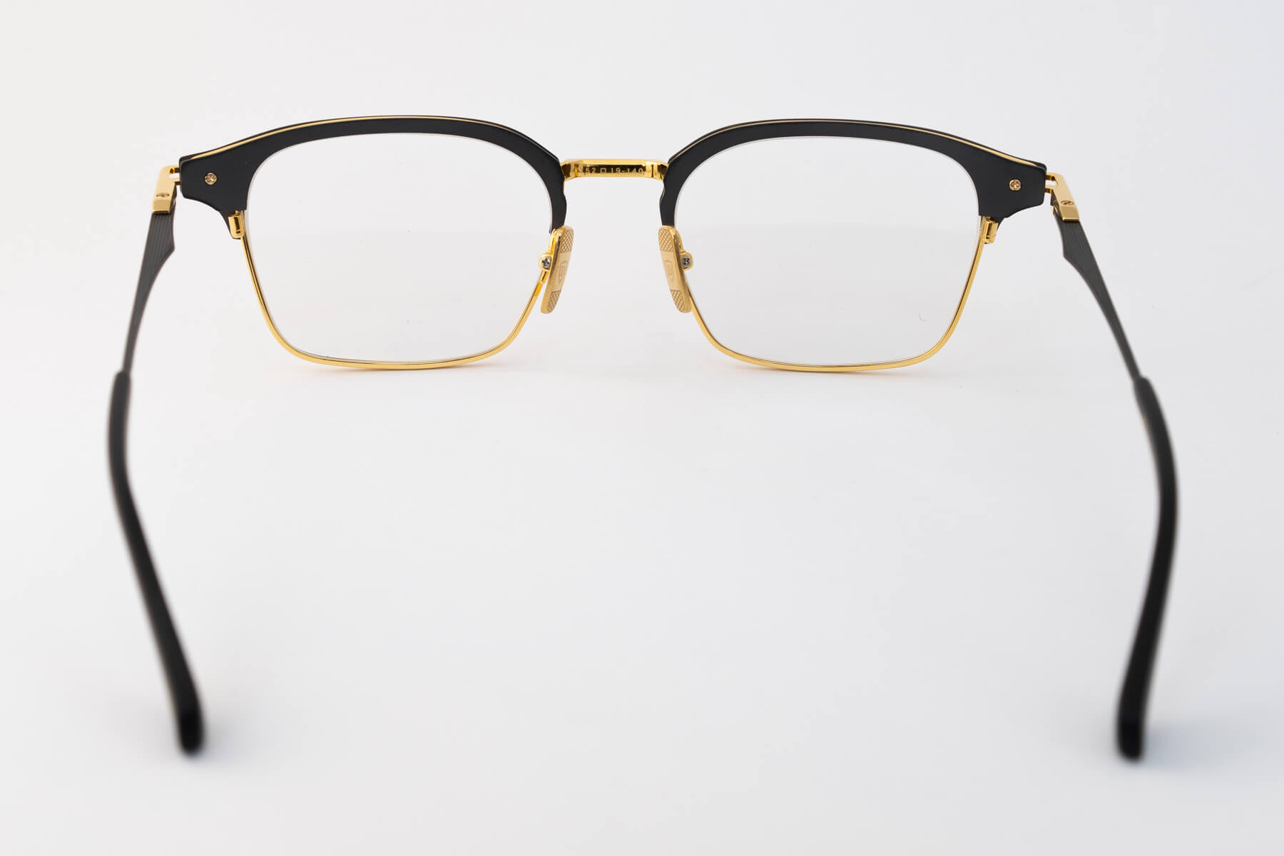 DITA TYPOGRAPHER DTX142-A-01 Black Iron - Yellow Gold