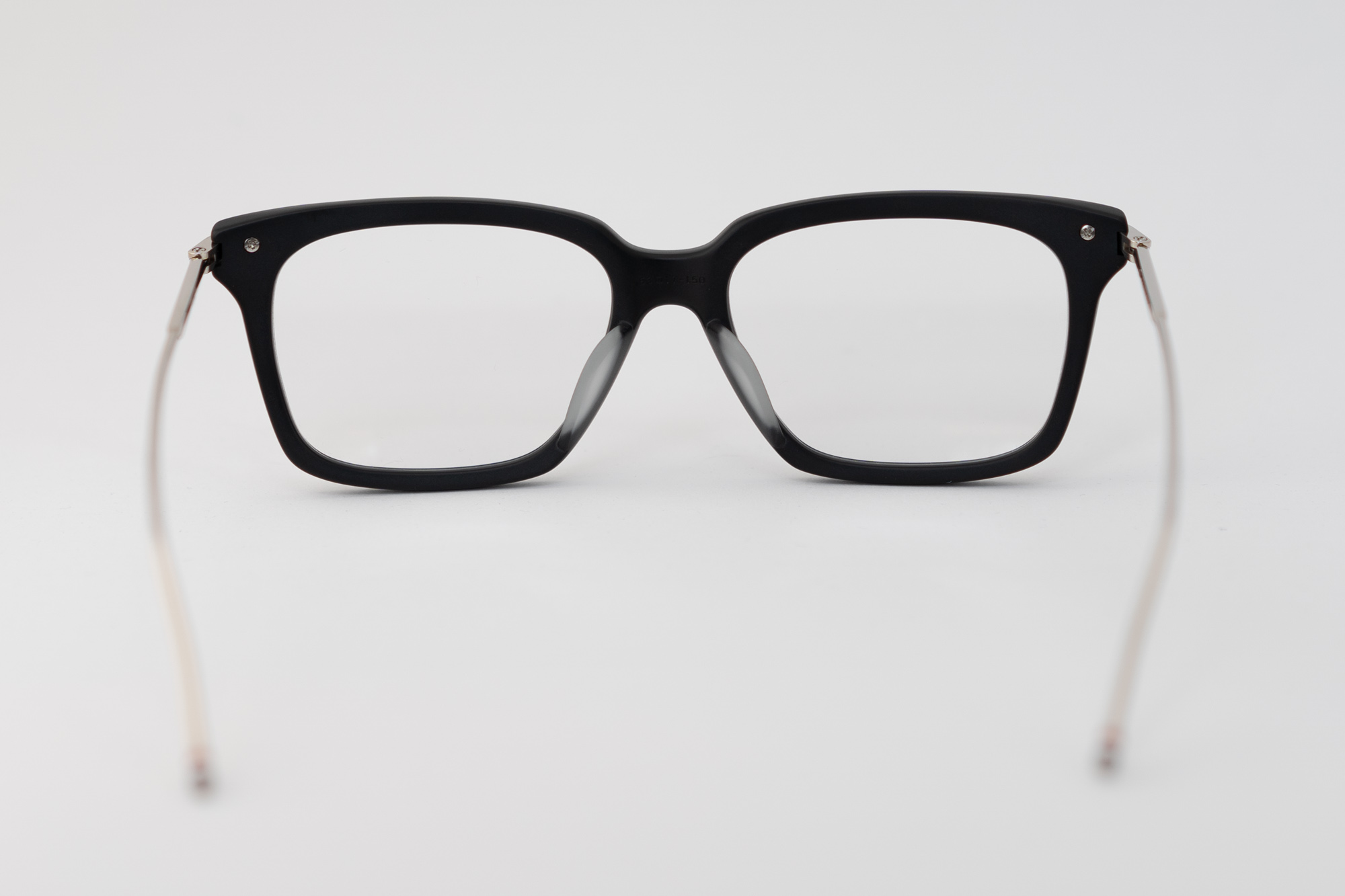 Thom Browne TB-701(53)-A-09 Matte Black - Silver