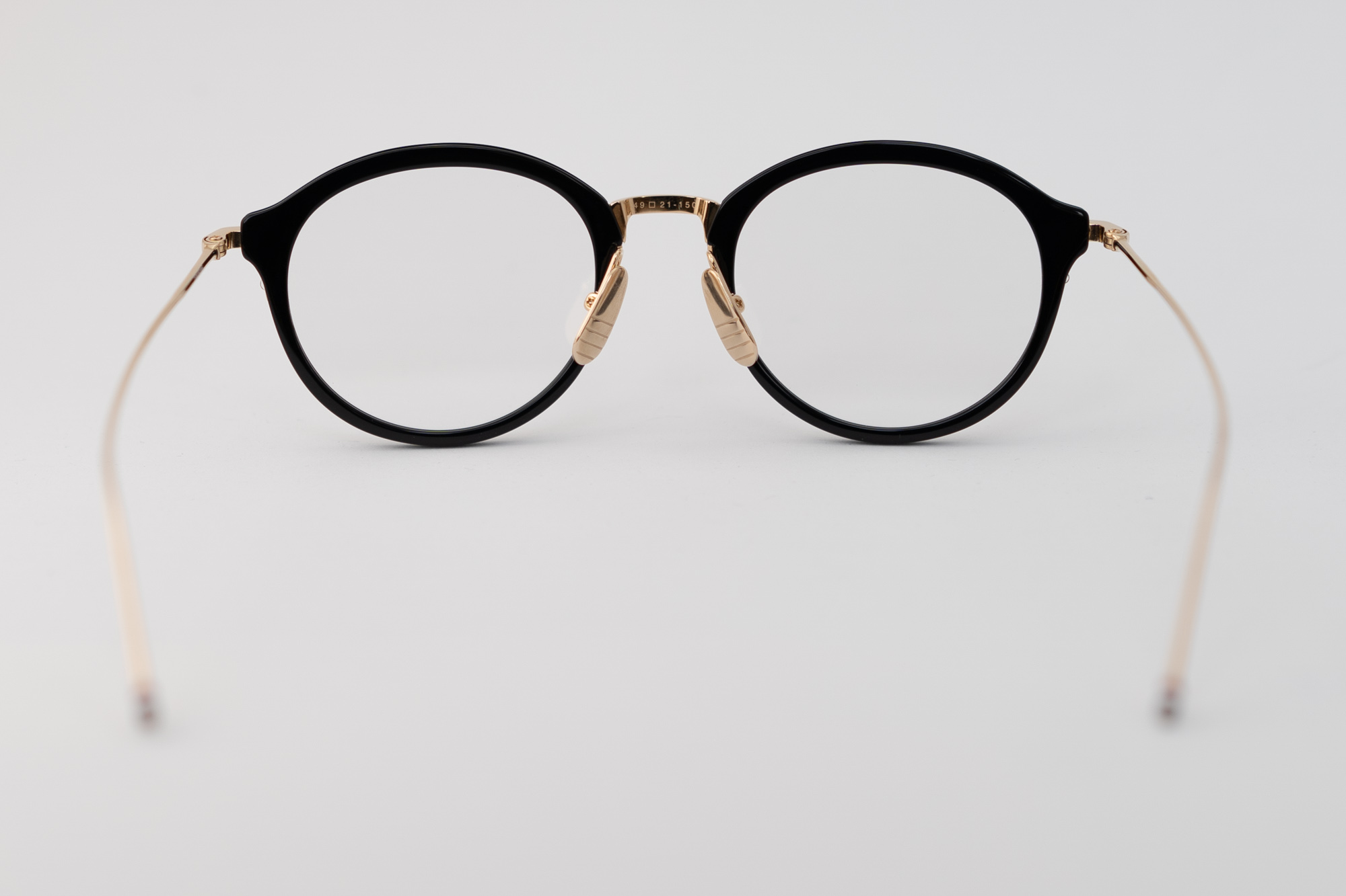 Thom Browne TBX908-49-01 Black - White - Gold